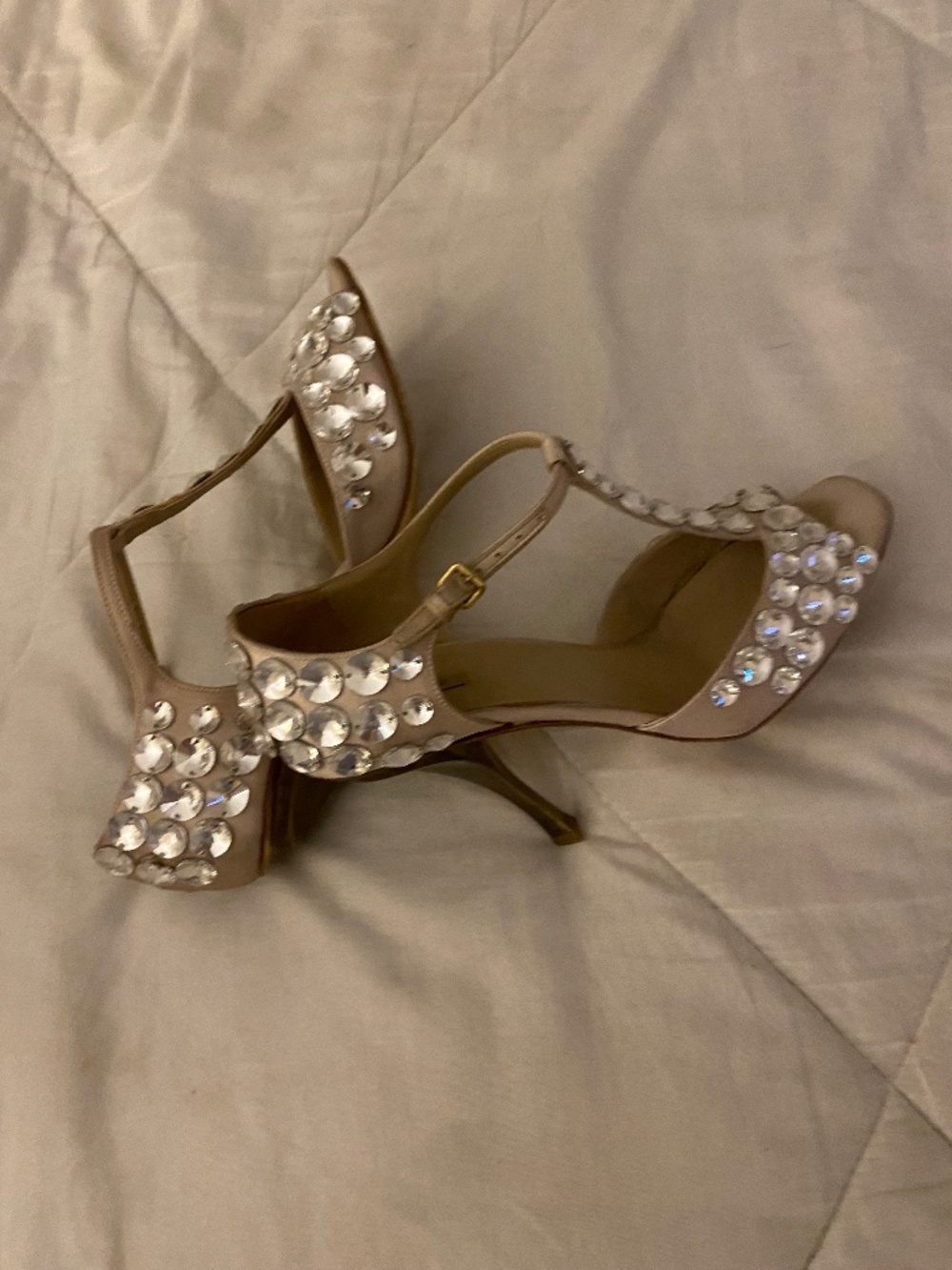 Authentic Miu Miu heels size 8 and 1/2